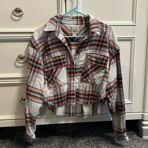 Urban Outfitters Crop Flannel